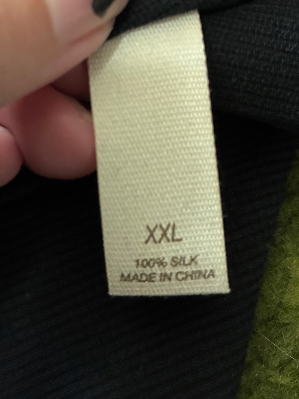 Paradise Collection 100% Fine Washable Silk Shirt - Picture 8 of 9